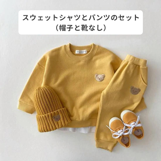 キッズ スウェット 上下セットアップ